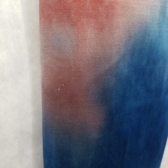 Beyond Yoga 7/8 Leggings Women's S Multi Color Red Blue Stripe Lux High Waisted - Picture 5 of 14